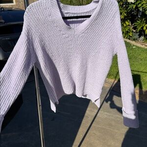 Lavender Knit Sweater